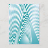 抽象芸術パターン作成4 ポストカード (正面)