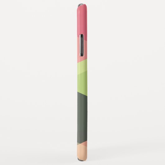 抽象芸術パターン名前をカスタムする電話ケース Case-Mate iPhoneケース (裏面/右)