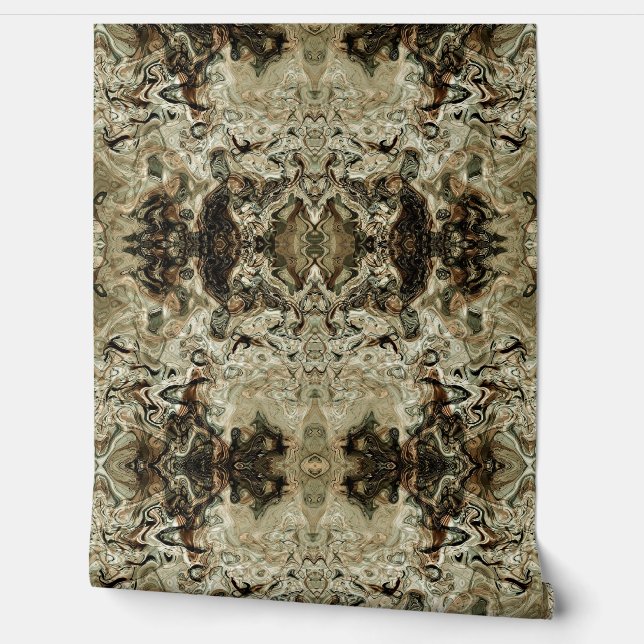 抽象芸術パターン大理石 壁紙 (ほどく)