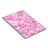 抽象芸術パターン民族デザイン。水色バックグロ ノートブック (右側)