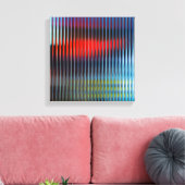 抽象芸術パターン背景 キャンバスプリント (インサイチュ (リビング))