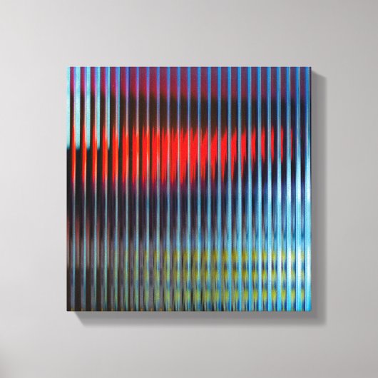 抽象芸術パターン背景 キャンバスプリント (正面)