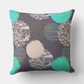 抽象芸術パターン装飾用クッション クッション (裏面)