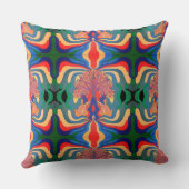 抽象芸術パターン装飾用クッション クッション (裏面)
