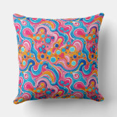 抽象芸術パターン1194 with fluid art -装飾用クッション クッション (裏面)