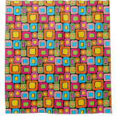 抽象芸術パターン140621シャワーカーテン シャワーカーテン (正面)