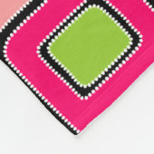 抽象芸術パターン140621 フリースブランケット (角)