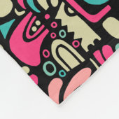 抽象芸術パターン210515 フリースブランケット (角)