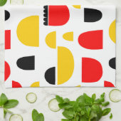 抽象芸術パターン280515 キッチンタオル (折り畳み)