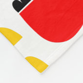 抽象芸術パターン280515 フリースブランケット (角)