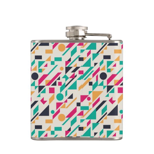 抽象芸術パターン3 フラスク (裏面)