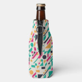 抽象芸術パターン3 ボトルクーラー (ボトル裏面)