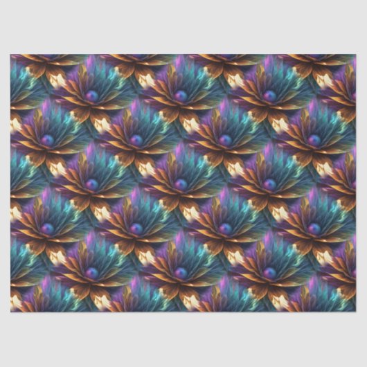 抽象芸術パターン60ティッシュペーパー 薄葉紙 (正面)