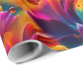 抽象芸術パターン63Aラッピング紙 ラッピングペーパー (ロールコーナー)