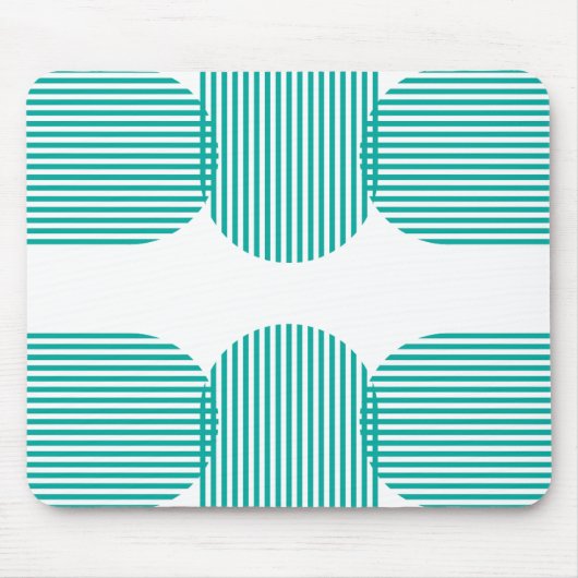 抽象芸術パターン（の模様が）あるマウスパッド マウスパッド (正面)