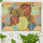 抽象芸術パターン キッチンタオル (折り畳み)