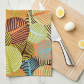 抽象芸術パターン キッチンタオル (四つ折り)