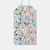 抽象芸術パターン ギフトタグ (裏面)