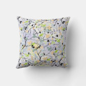 抽象芸術パターン クッション (裏面)