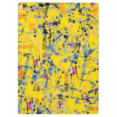 抽象芸術パターン クリップボード (裏面)