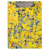 抽象芸術パターン クリップボード (正面)
