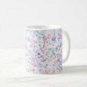 抽象芸術パターン コーヒーマグカップ (正面右)