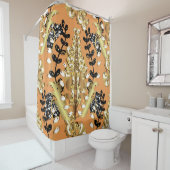 抽象芸術パターン  シャワーカーテン (インサイチュ)