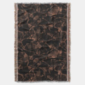 抽象芸術パターン スローブランケット (正面縦)