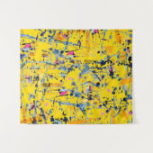 抽象芸術パターン タペストリー (正面(横))