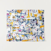 抽象芸術パターン タペストリー (正面(横))