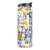 抽象芸術パターン タンブラー (回転左)