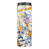 抽象芸術パターン タンブラー (裏面)