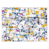 抽象芸術パターン テーブルクロス (正面(横))