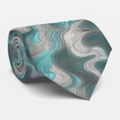 抽象芸術パターン ネクタイ (ロール)