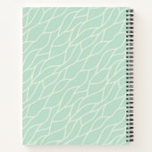 抽象芸術パターン ノートブック (裏面)