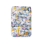 抽象芸術パターン バスマット (正面縦)