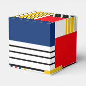 抽象芸術パターン。パッチワーク。 フェイバーボックス (裏面サイド)