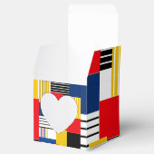 抽象芸術パターン。パッチワーク。 フェイバーボックス (オープン)