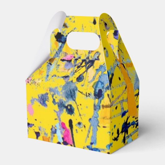 抽象芸術パターン フェイバーボックス (正面サイド)