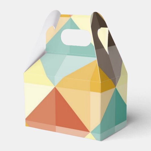 抽象芸術パターン フェイバーボックス (正面サイド)