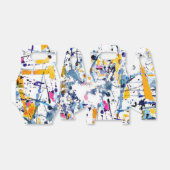 抽象芸術パターン フェイバーボックス (折り畳みなし)