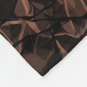 抽象芸術パターン フリースブランケット (角)