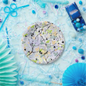 抽象芸術パターン ペーパープレート (パーティー)