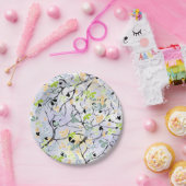 抽象芸術パターン ペーパープレート (パーティー)