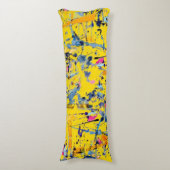 抽象芸術パターン ボディピロー (正面縦)