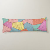 抽象芸術パターン ボディピロー (裏面)