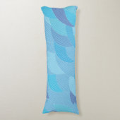 抽象芸術パターン ボディピロー (正面縦)