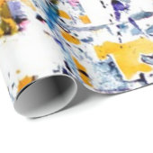 抽象芸術パターン ラッピングペーパー (ロールコーナー)