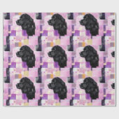 抽象芸術パターン ラッピングペーパー (フラット)