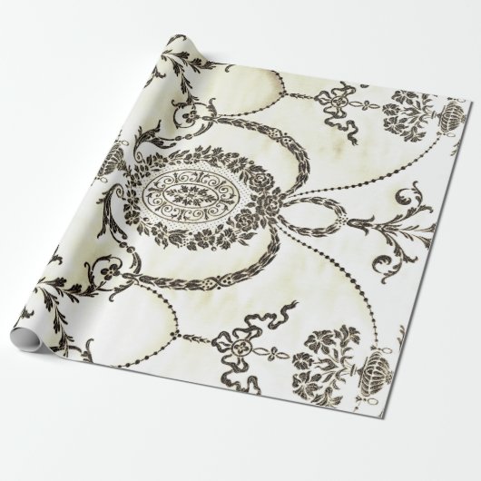 抽象芸術パターン ラッピングペーパー (アンロールド)